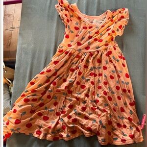 3T little sleepies cherry dress
